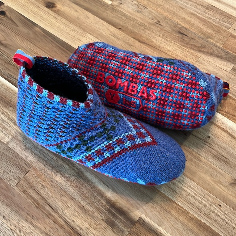Bombas Fair Isle Gripper Slipper